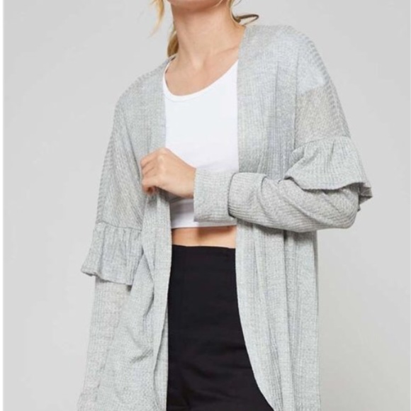 Grey Layering Cardigan NWT - Picture 2 of 3